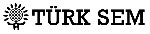Schwarzes Logo von Türk SEM